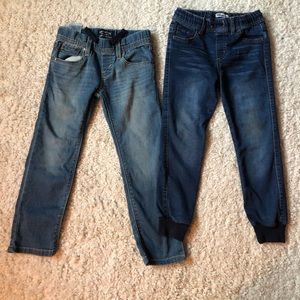 2 pairs boys jeans